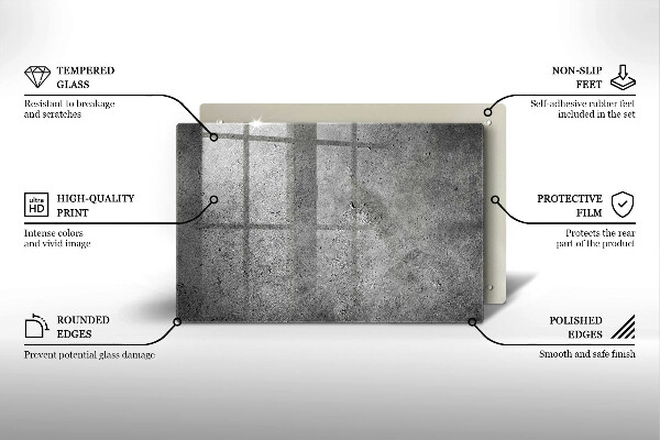 Copri piano cottura Struttura in pietra concreta