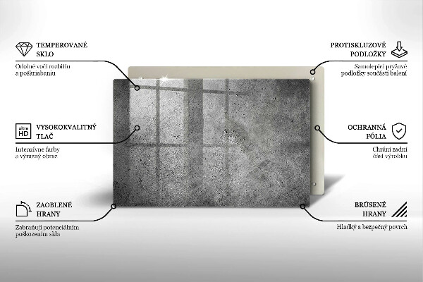 Copri piano cottura Struttura in pietra concreta