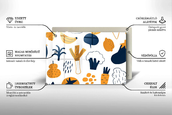 Copri piano cottura Illustrazione del cibo