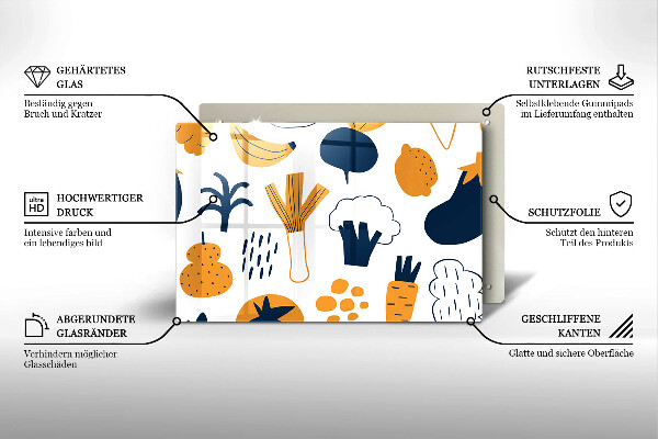Copri piano cottura Illustrazione del cibo