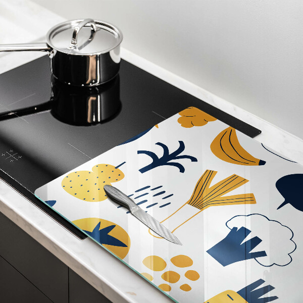 Copri piano cottura Illustrazione del cibo