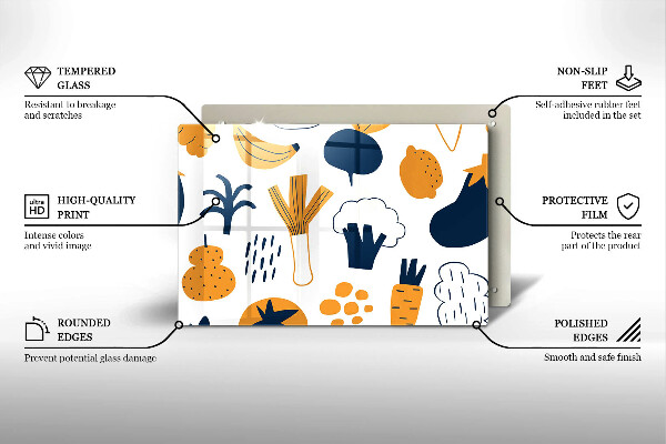 Copri piano cottura Illustrazione del cibo