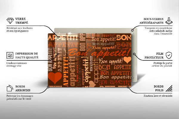 Copri piano cottura Bon appetit