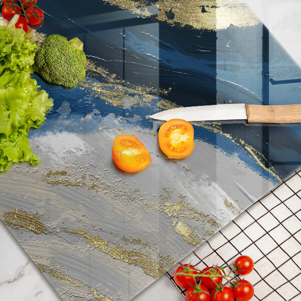 Copri piano cottura Texture con oro