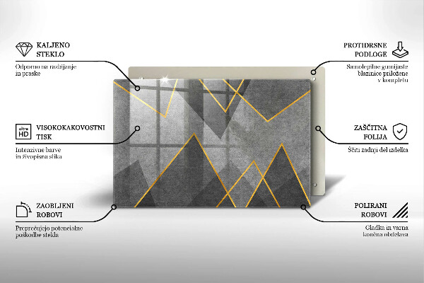 Copri piano cottura Forme taglienti