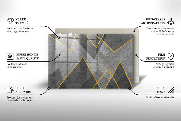 Copri piano cottura Forme taglienti