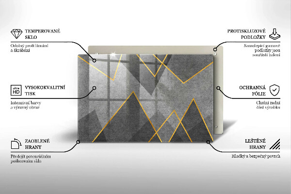 Copri piano cottura Forme taglienti