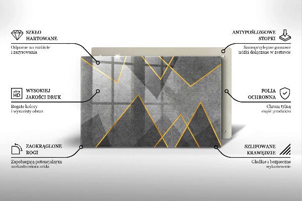 Copri piano cottura Forme taglienti