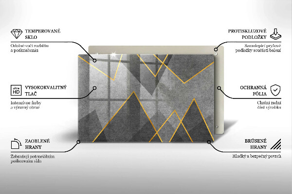 Copri piano cottura Forme taglienti
