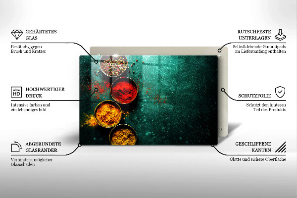 Copri piano cottura Spezie orientali
