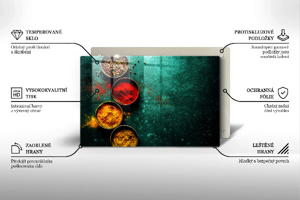 Copri piano cottura Spezie orientali