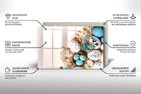 Copri piano cottura Decorazioni pasquali
