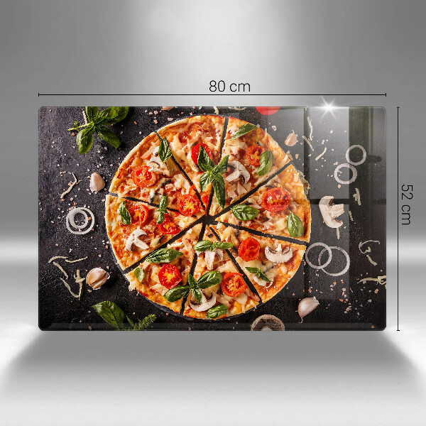 Copri piano cottura Pizza ai funghi