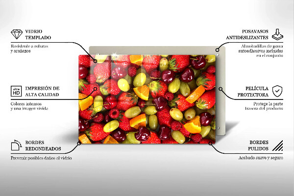 Protezione piano cottura Frutti estivi