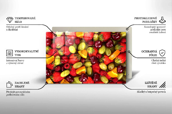 Protezione piano cottura Frutti estivi