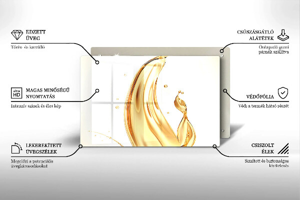 Protezione piano cottura olio d'oliva