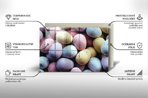 Protezione piano cottura uova di Pasqua