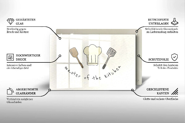 Protezione piano cottura Master of the Kitchen