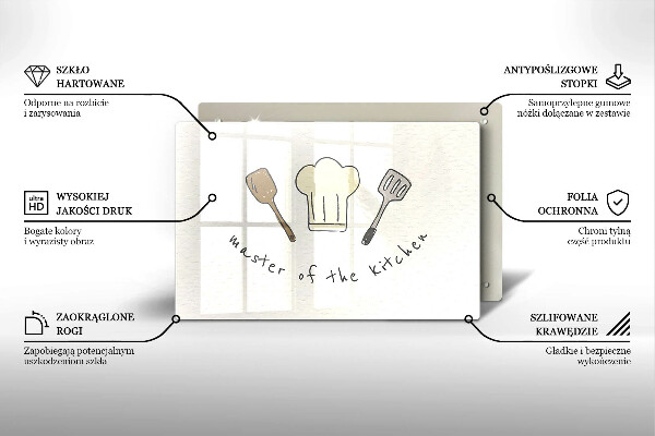 Protezione piano cottura Master of the Kitchen