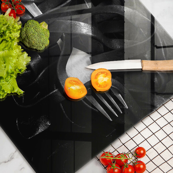 Protezione piano induzione Tagliatelle Nere