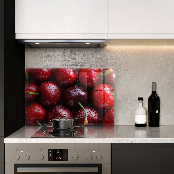 Protezione piano induzione Primo piano delle ciliegie