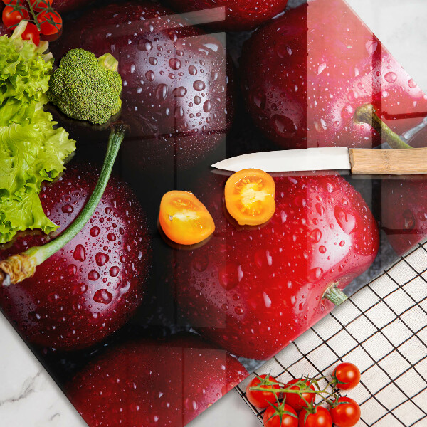 Protezione piano induzione Primo piano delle ciliegie