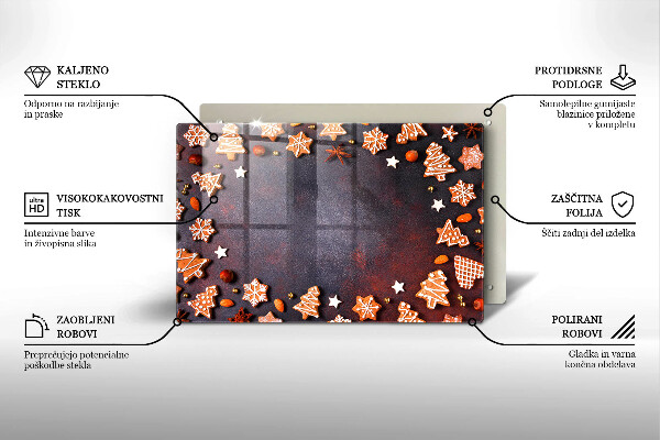 Protezione piano induzione Natale di pan di zenzero