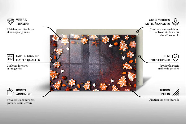 Protezione piano induzione Natale di pan di zenzero
