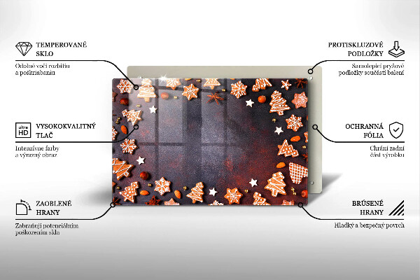 Protezione piano induzione Natale di pan di zenzero