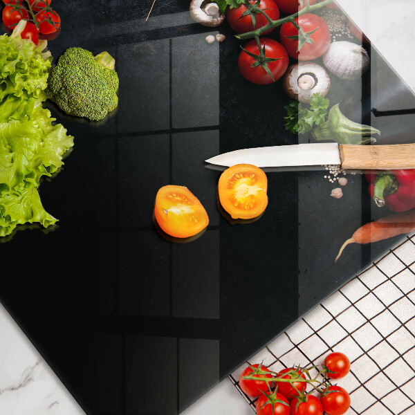 Protezione piano induzione Verdure colorate