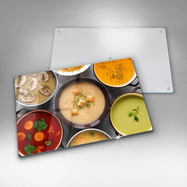 Protezione piano induzione Zuppe colorate