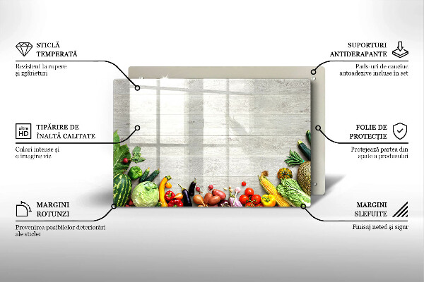 Copri piano cottura Verdure sulle copertine