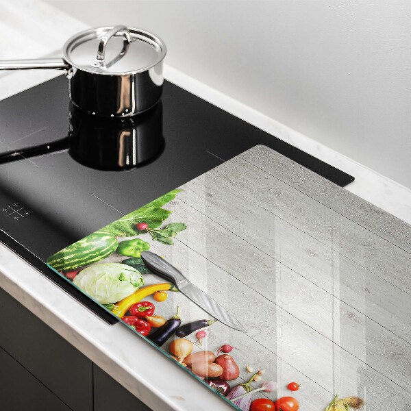 Copri piano cottura Verdure sulle copertine