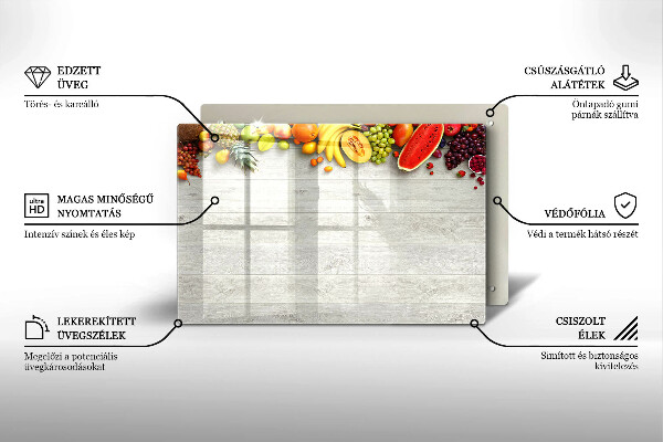 Copri piano cottura Frutta sulle copertine