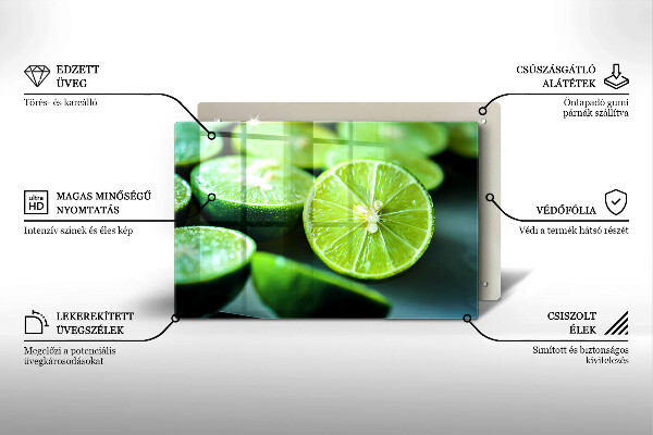 Copri piano cottura Agrumi di lime