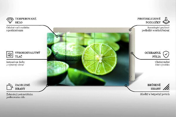 Copri piano cottura Agrumi di lime