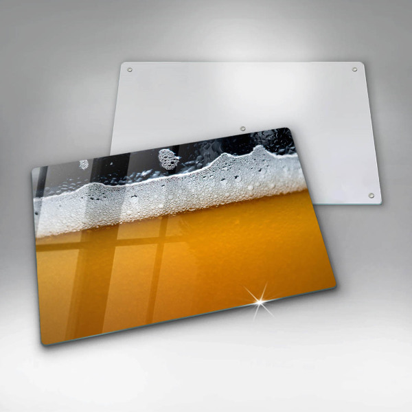 Copri piano cottura Bevi schiuma di birra