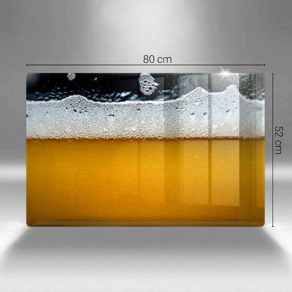 Copri piano cottura Bevi schiuma di birra
