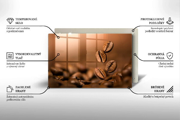 Protezione piano induzione Chicchi di caffè