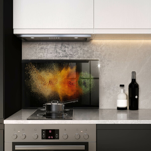 Protezione piano cottura Spezie colorate