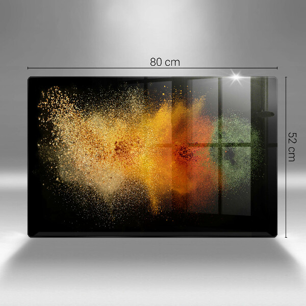 Protezione piano cottura Spezie colorate