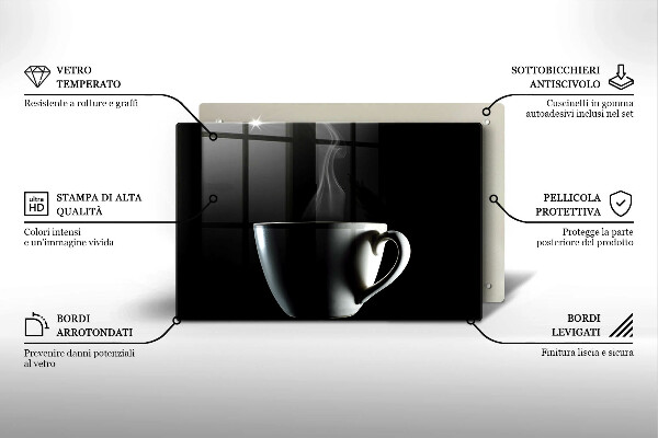 Copri piano cottura Una tazza di tè