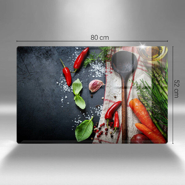 Copri piano cottura Cibo da cucina