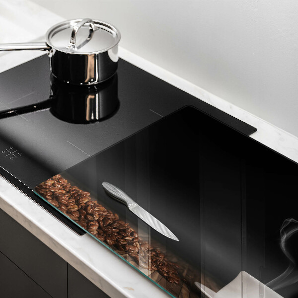 Copri piano cottura Cuore della tazza di caffè