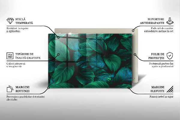 Protezione piano cottura Foglie della giungla
