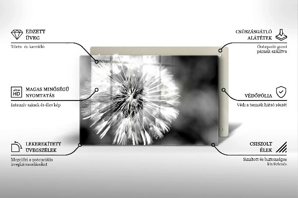 Copri piano cottura Un delicato dente di leone