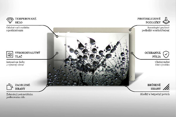 Copri piano cottura Denti di leone e rugiada