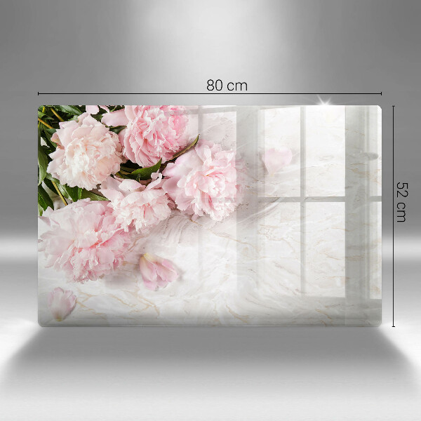 Copri piano cottura Delicati fiori di rose