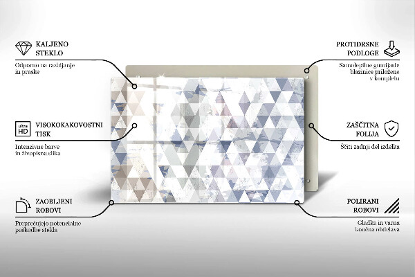 Protezione piano cottura Modello triangoli