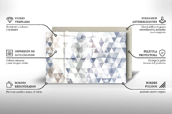 Protezione piano cottura Modello triangoli